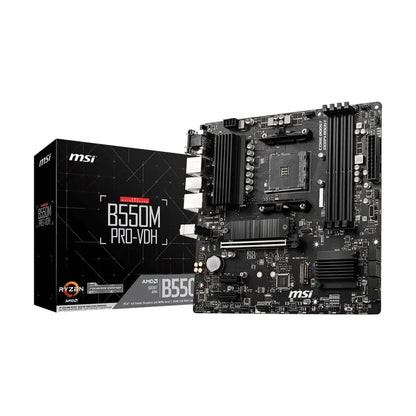 MSI | B550M PRO-VDH | Processor Socket Socket AM4 | Chipset Type AMD B550