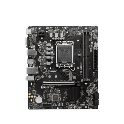 MSI | PRO H610M-E | Processor Socket LGA1700 Socket | Chipset Type Intel H610