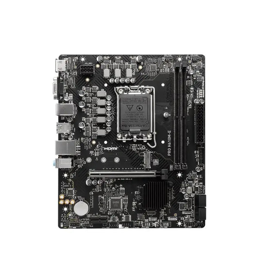 MSI | PRO H610M-E | Processor Socket LGA1700 Socket | Chipset Type Intel H610