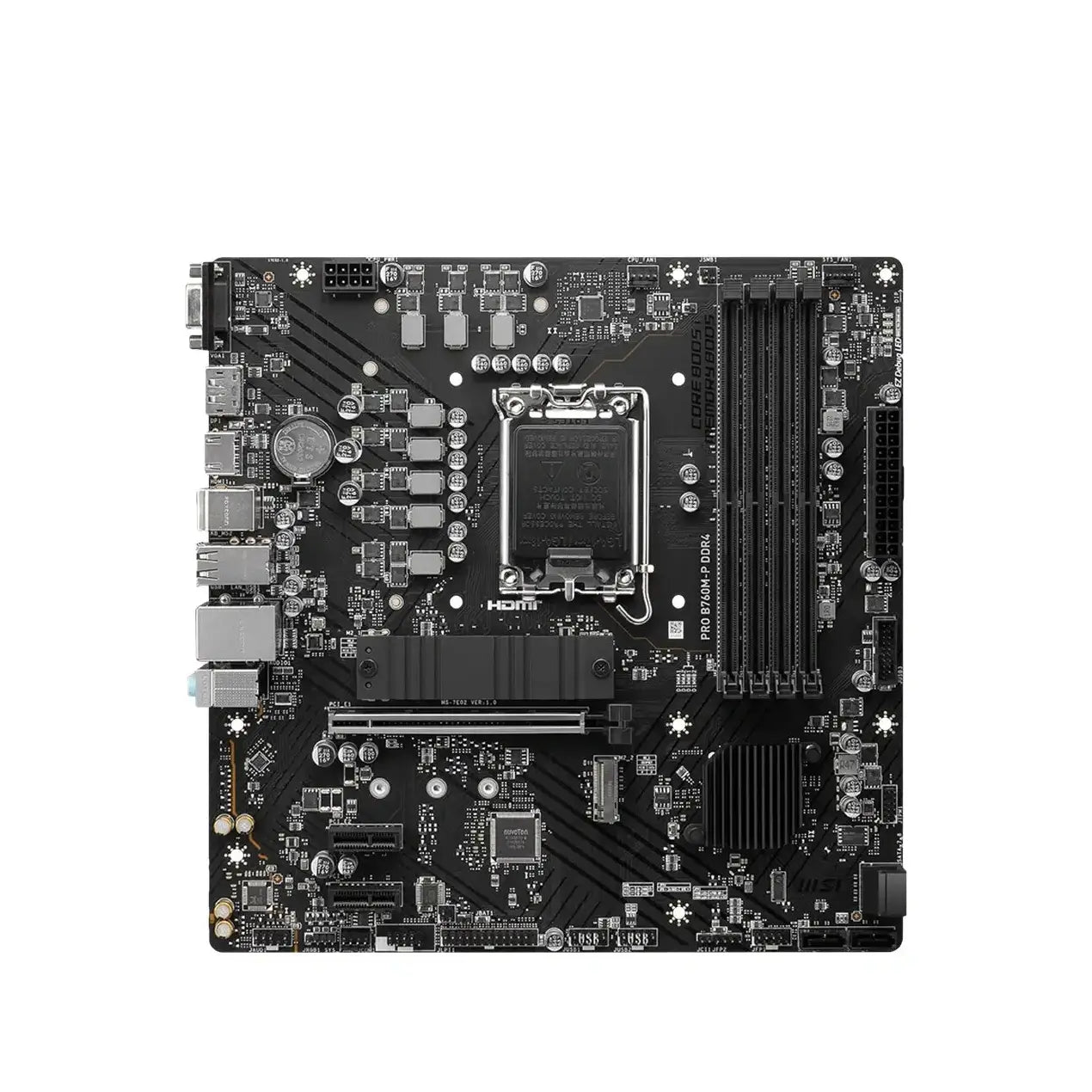 MSI | PRO B760M-P DDR4 | Processor Socket LGA1700 Socket | Chipset Type Intel B760