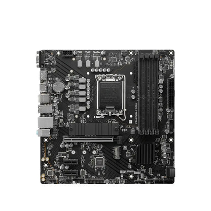 MSI | PRO B760M-P DDR4 | Processor Socket LGA1700 Socket | Chipset Type Intel B760