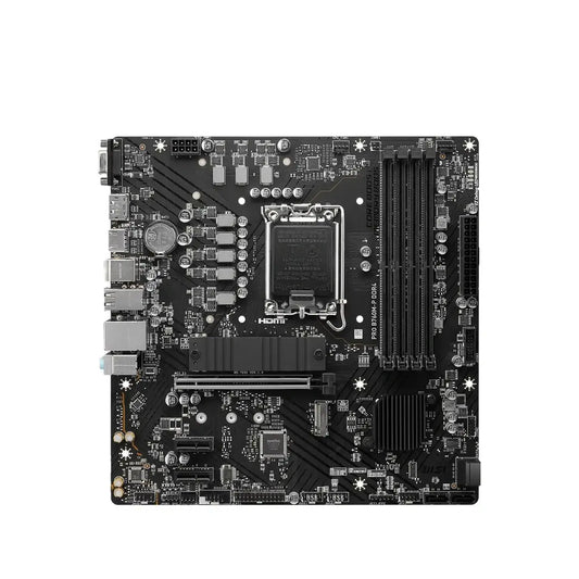 MSI | PRO B760M-P DDR4 | Processor Socket LGA1700 Socket | Chipset Type Intel B760