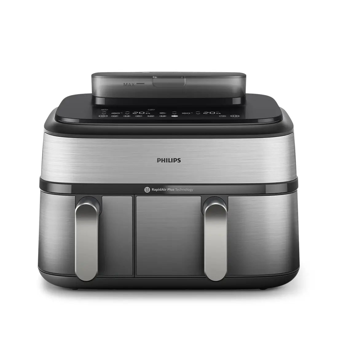 Philips | Dual Basket Airfryer | NA555/00 5000 series | Power 2750 W | Capacity 9 L | Silver