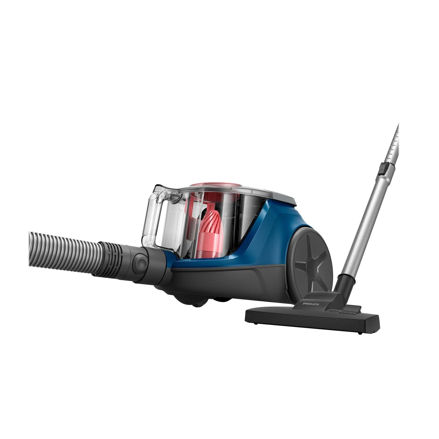 Philips | Vacuum cleaner | XB2123/09 | Bagless | 850 W | Dust capacity 1.3 L | Dark Blue/Peach