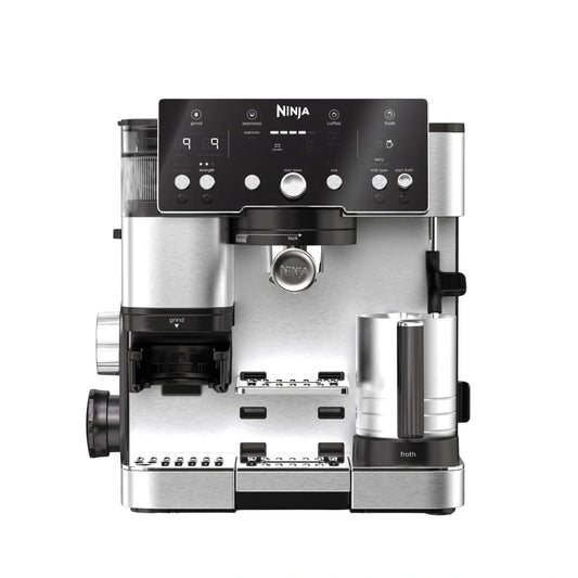 NINJA | Luxe Cafe Essential Espresso Machine | ES501EU | Built-in milk frother | Semi-automatic | Black