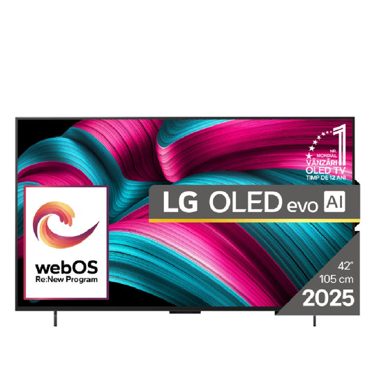 LG | OLED42C51LA | C5 Series | 42" | 107 cm | 4K UHD OLED | 144Hz | webOS | Black