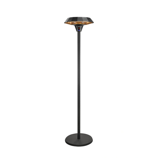 TunaBone | Electric Standing Infrared Patio Heater | TB2068S-01 | 2000 W | Black