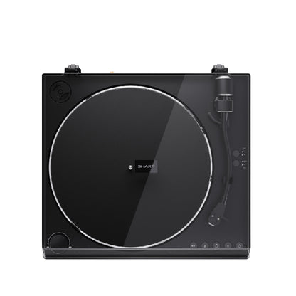 Sharp | RP-TT100 | Turntable with Digital Recorder | Bluetooth 5.4 | USB Recording | 33/45 rpm | Matte Black