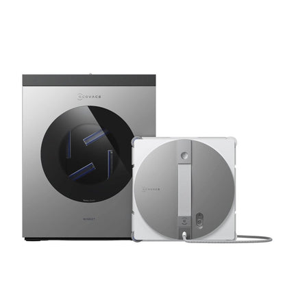 Ecovacs WINBOT W3 OMNI | Window Cleaning Robot | Corded & Cordless | 8000 Pa | White/Silver