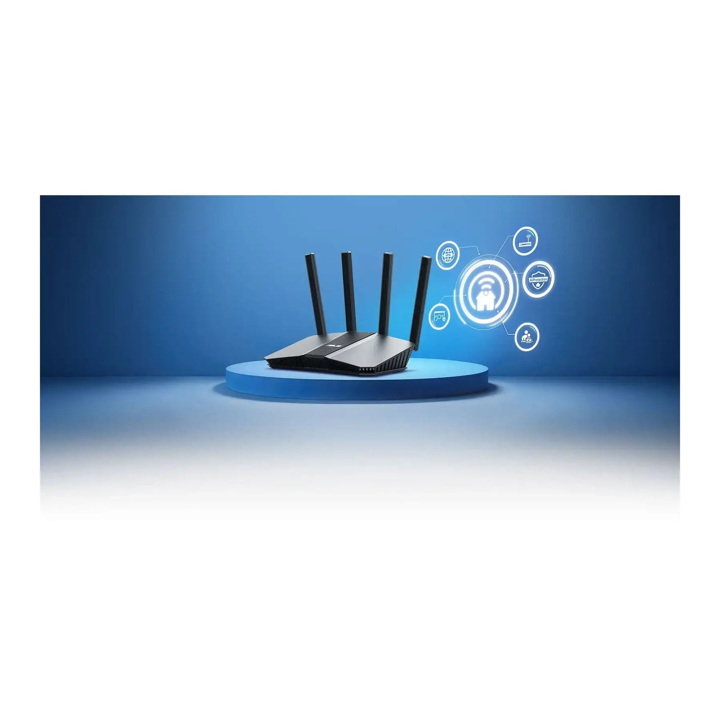 Asus | RT-BE55 | Wireless router | Wi-Fi BE3600 | Desktop | 4-port switch