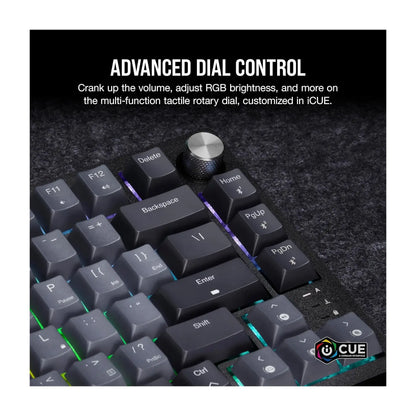 Corsair | Mechanical Gaming Keyboard | K65 PLUS | Wireless | Nordic | Black