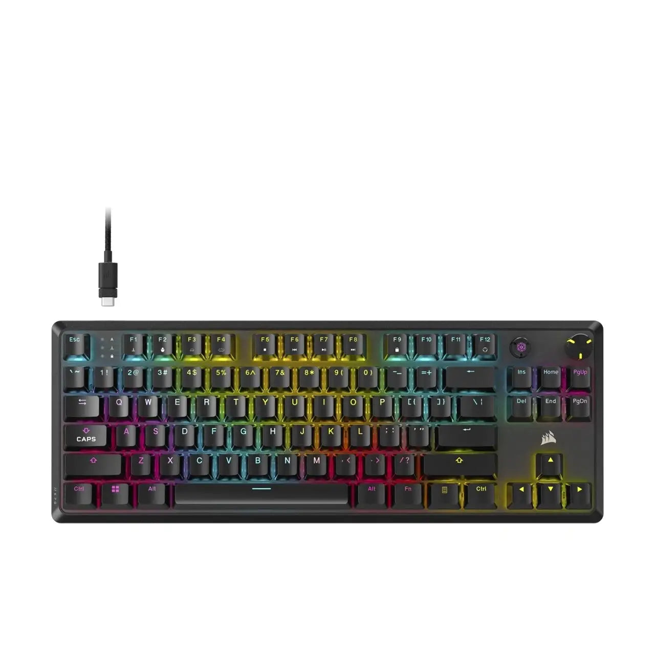 Corsair | Tenkeyless Mechanical Gaming Keyboard | K70 CORE TKL | Wired | Black