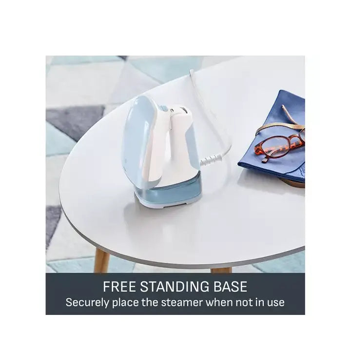 TEFAL | Handheld fabric steamer | DT3041E1 | 1300 W | 20 g/min | Blue/White