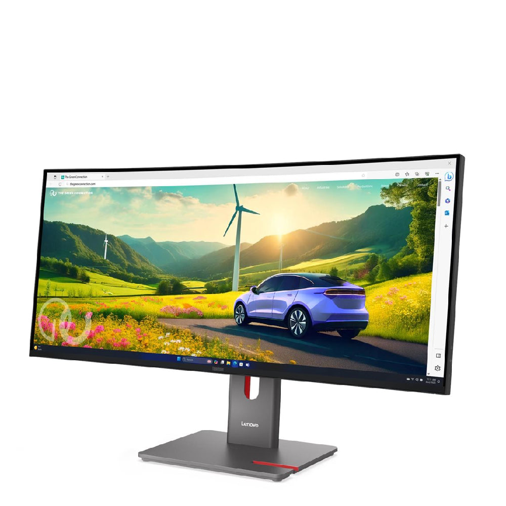 Lenovo | 64ADGAT1EU | P34WD-40 | 34" | IPS Black | UWQHD | 120 Hz | Curved | USB-C Hub | RJ45