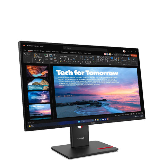 Lenovo | 64AAGAT2EU | T27qd-40 | 27" | IPS | QHD | 120 Hz | 100W PD | RJ45 | Adjustable Stand