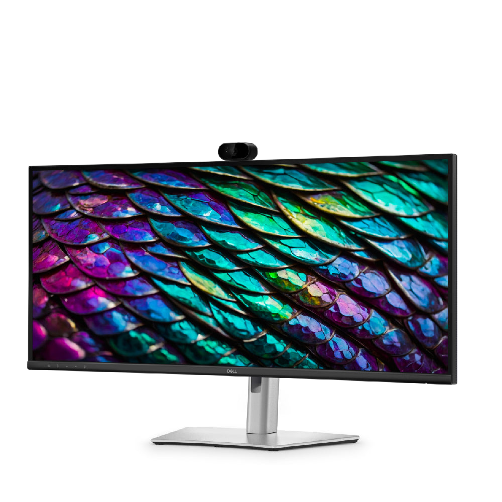 Dell | 210-BVHQ_5Y | P3426WEB | 34" | IPS | WQHD | 100 Hz | USB-C Hub | Camera | RJ45 | Adjustable Stand