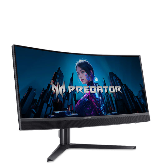 Acer | UM.CXXEE.301 | Predator X34 V3 | 34" | VA | Mini LED | UWQHD | 180 Hz | Curved | USB-C | Speakers