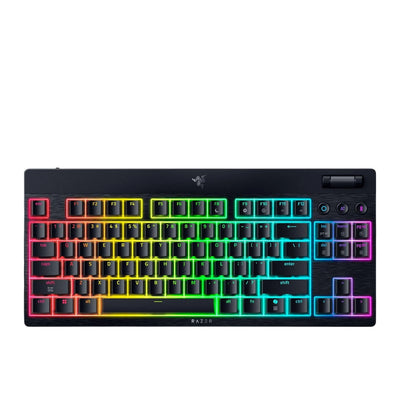Razer | BlackWidow V4 Low-Profile Tenkeyless HyperSpeed | Keyboard | Wireless | Bluetooth | Black