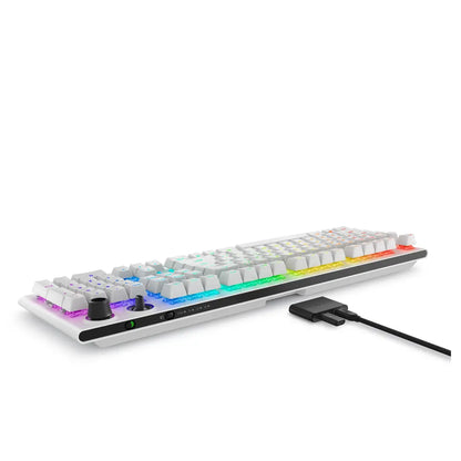 Dell | Alienware | Tri-Mode AW920K | Wireless Gaming Keyboard | RGB LED light | Lunar Light