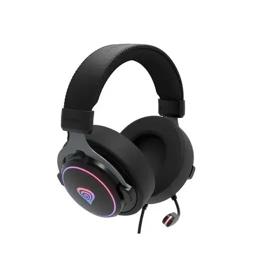 Genesis | Gaming Headset | Neon 764 | Over-Ear | Available Microphone | Wired | USB-A | Black