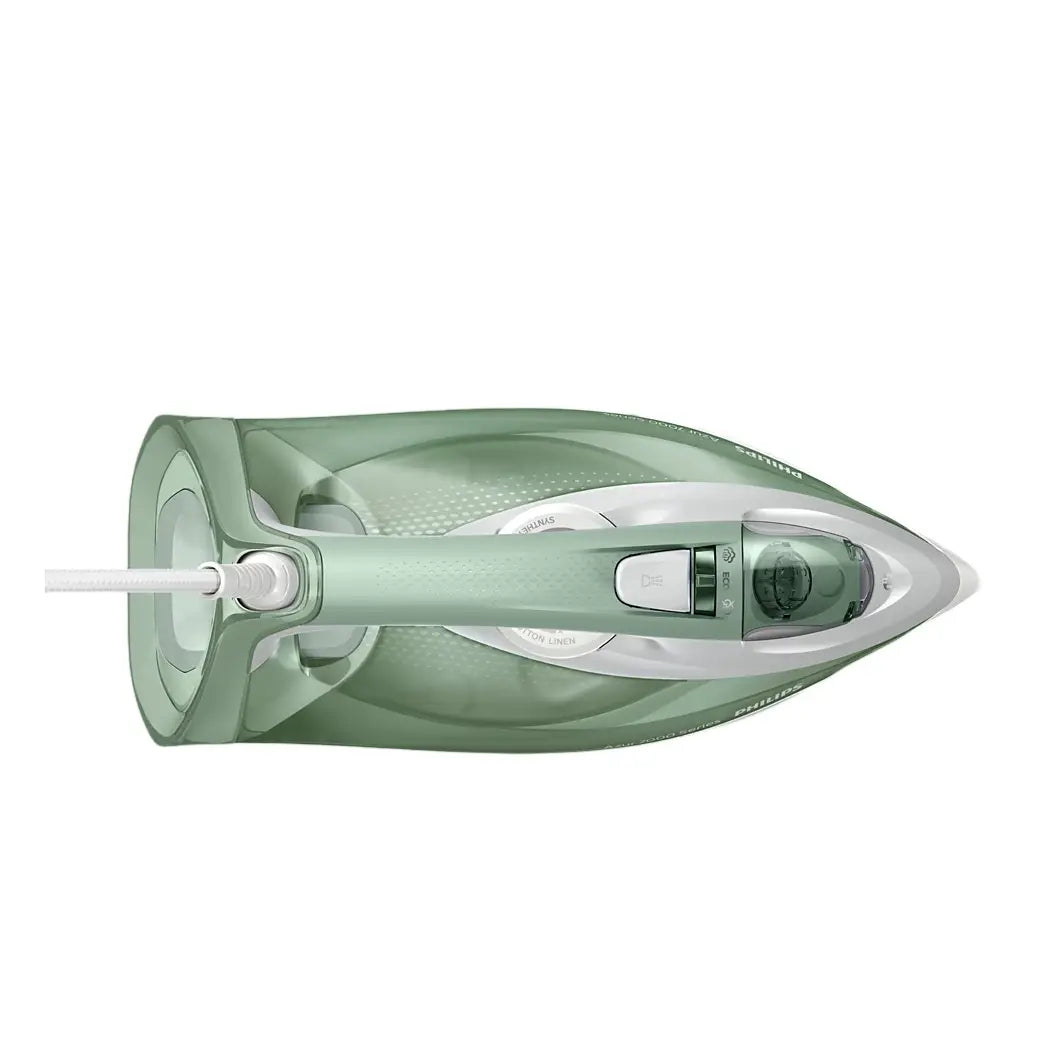 Philips | DST7012/70 HV | Steam Iron | 2600 W | Water tank capacity 300 ml | Desert Green/Gray