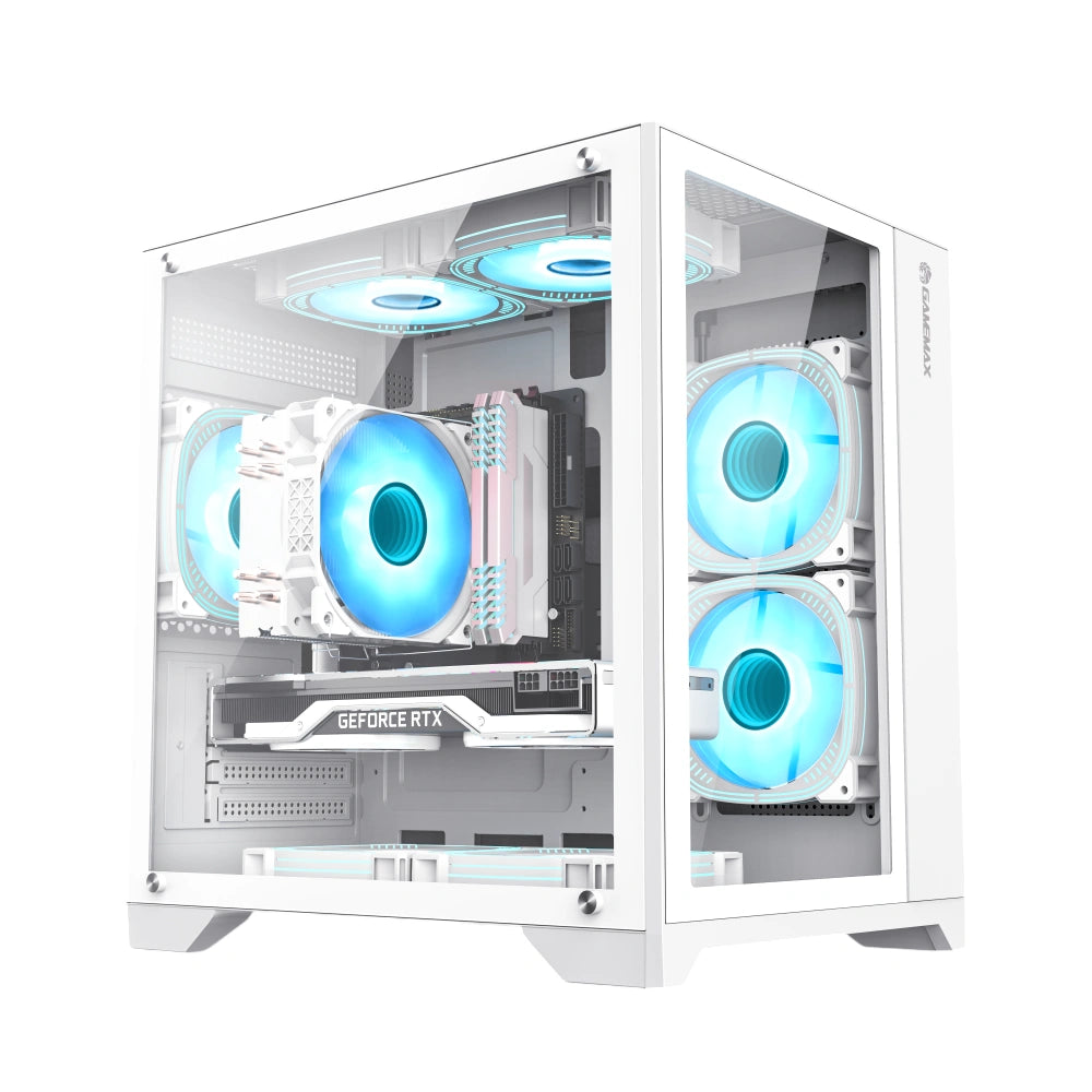 Gamemax | Case | INFINITY MINI BK / WH | M-ATX