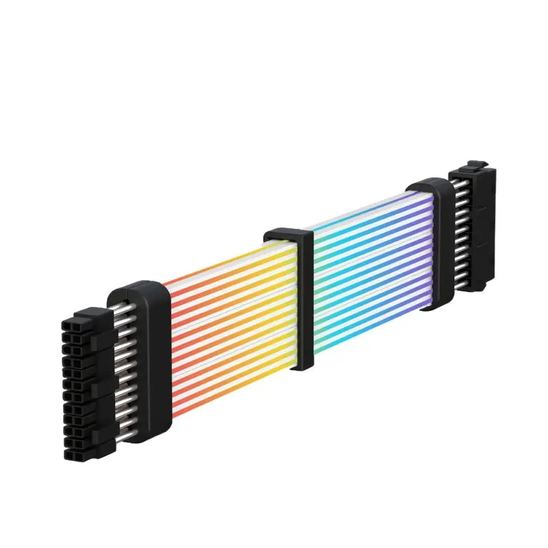 Gamemax | PSU Extension cable | VGA 3x8PIN-B | Black / White