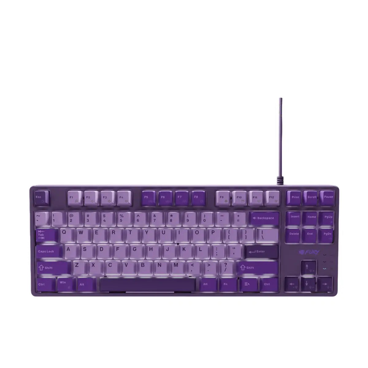 Fury | Gaming Keyboard | Kanabo K2 | Wired | US | USB-A | Purple