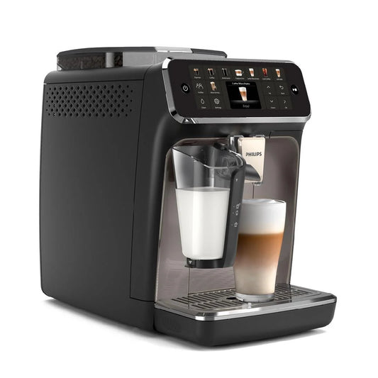 Philips | EP5549/70 | LatteGo 5500 | 15 bar | 20 Beverages | SilentBrew | 100% Ceramic Grinder | Black
