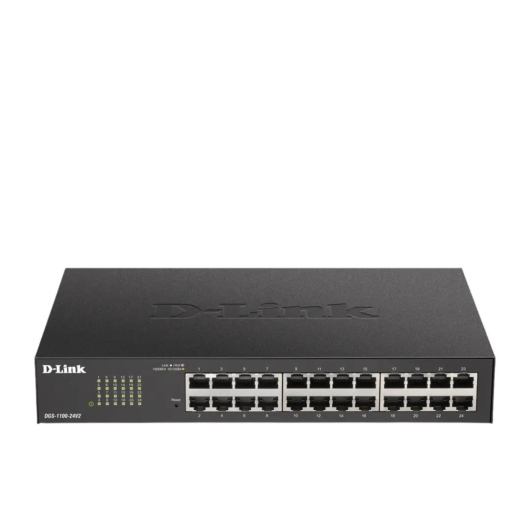 D-Link | DGS 1100-24V2 | Switch | 24 ports | Smart | Rack-mountable
