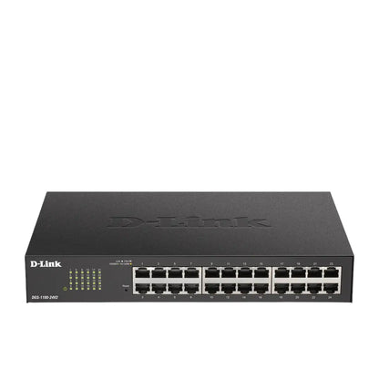 D-Link | DGS 1100-24V2 | Switch | 24 ports | Smart | Rack-mountable
