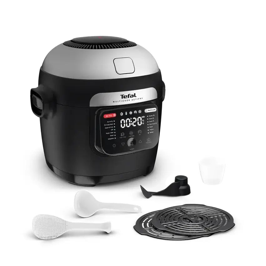 TEFAL | Air Fryer and Multicooker | MY741CF0 Actifry | 1334 W | Capacity 6 L | Black/Silver