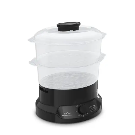 TEFAL | Steamer | VC139810 | 6 L  | Timer | Black
