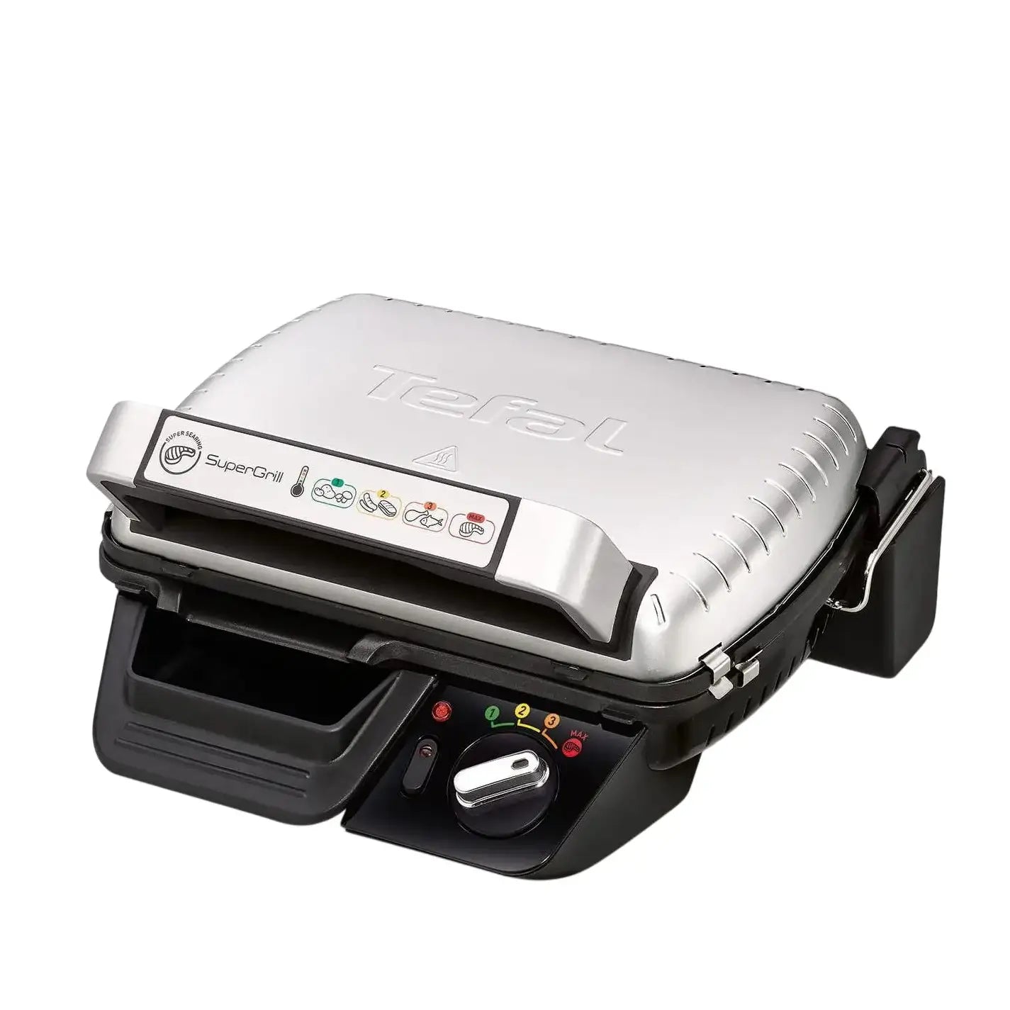 TEFAL | SuperGrill Standard | GC450B32 | Contact | 2000 W | Stainless steel