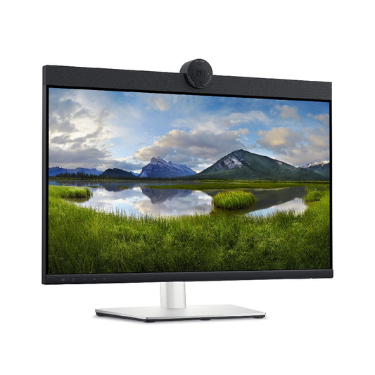 Dell | P2424HEB | Video Conferencing | 24" | IPS | FHD | USB-C 90W | RJ45 | Camera & Speakers | Black