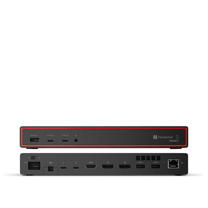 Lenovo | 40BA0265EU | ThinkPad Thunderbolt 5 Smart Dock | 180W | 3x Display Support | 2.5GbE | Eclipse Black