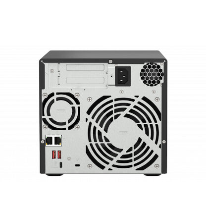 QNAP | TS-473A-8G | 4-Bay QTS/QuTS hero NAS | AMD Ryzen V1500B | 8GB RAM | 2x 2.5GbE | Tower