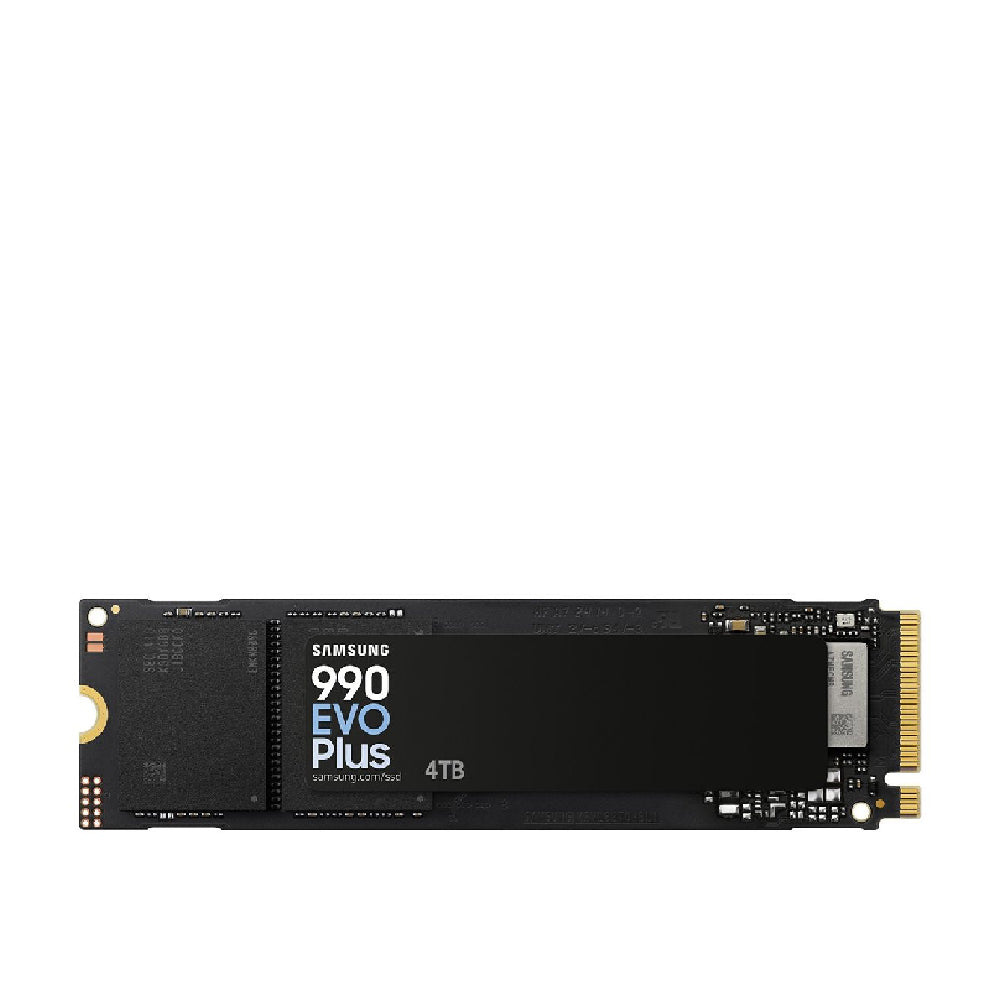 Samsung | MZ-V9S4T0BW | 990 EVO Plus | 4TB | M.2 2280 | PCIe 5.0 x2 / 4.0 x4 | NVMe | Up to 7250 MBps