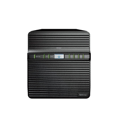Synology | DS423 | Tower NAS | 4-Bay | Realtek RTD1619B | 2 GB DDR4