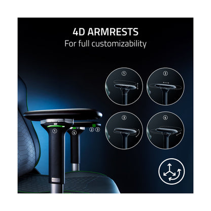 Razer | Iskur V2 | Gaming Chair | Black