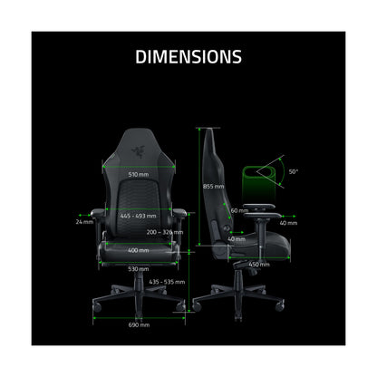 Razer | Iskur V2 | Gaming Chair | Black