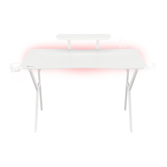 Genesis | Holm 320 RGB | Gaming Desk | White
