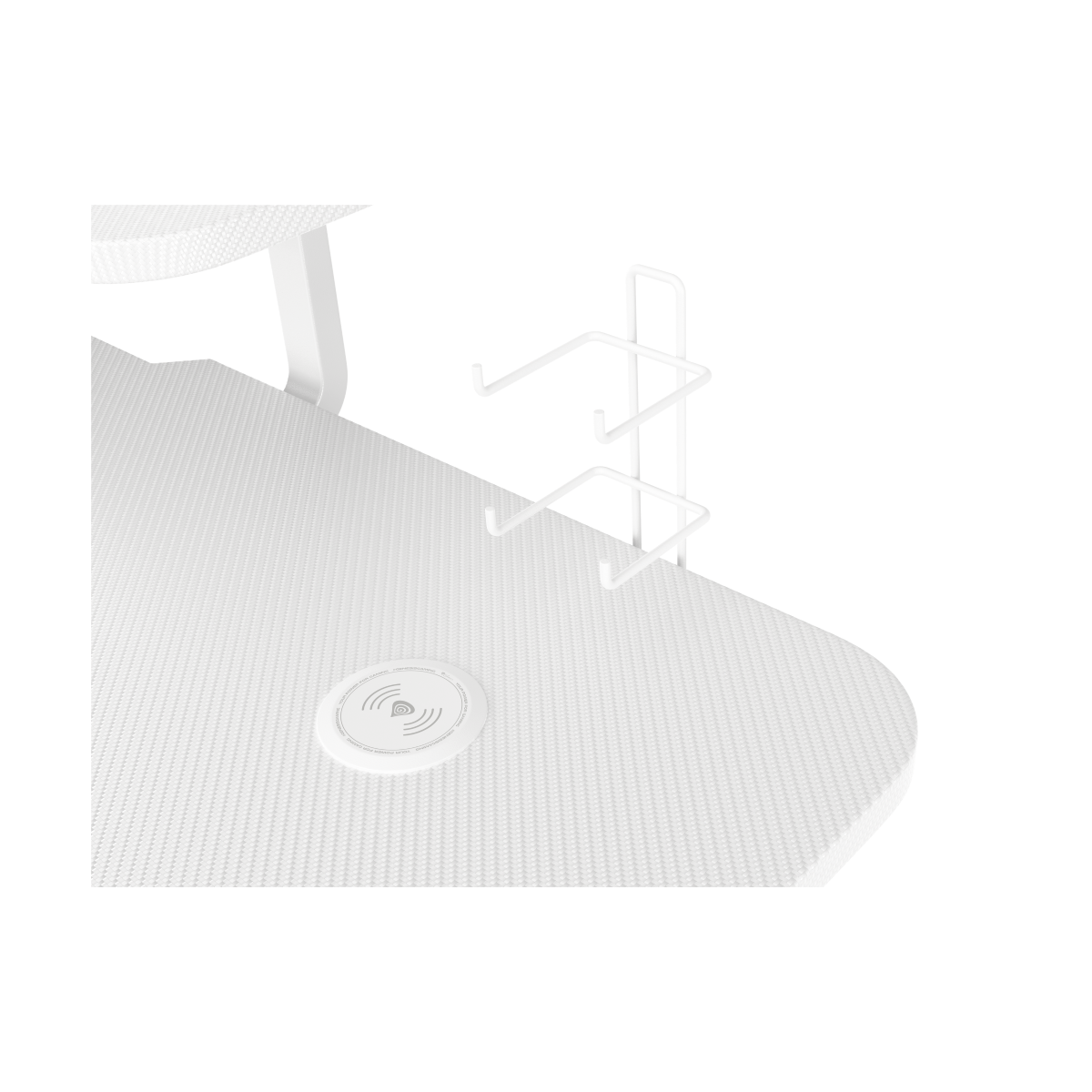 Genesis | Holm 320 RGB | Gaming Desk | White
