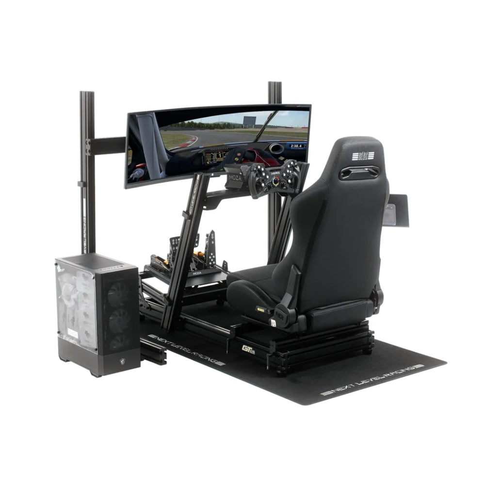 Next Level Racing | Premium Floor Mat | Gaming Mat | Black