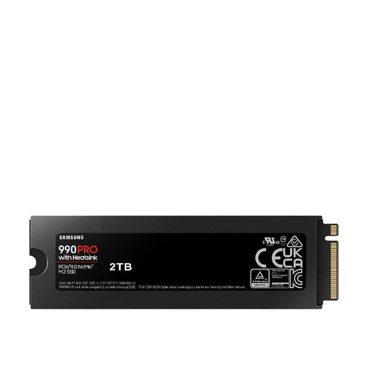 Samsung | MZ-V9P2T0GW | 990 PRO (Heatsink) | 2TB | M.2 2280 | PCIe 4.0 x4 | 7450 MBps