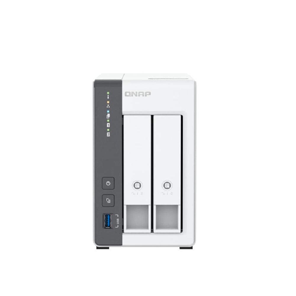 QNAP | TS-216G | 2-bay NAS | ARM 4-core 2.0GHz | 4GB RAM | 2.5GbE