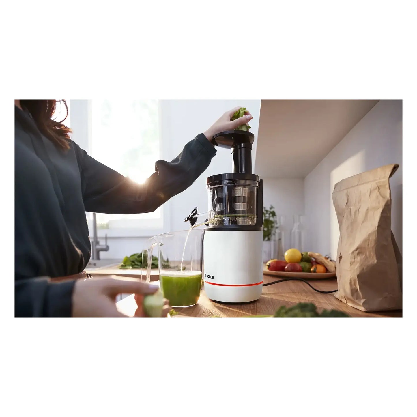 Bosch |  MESM500W VitaExtract | Type Slow Juicer | 150 W | White