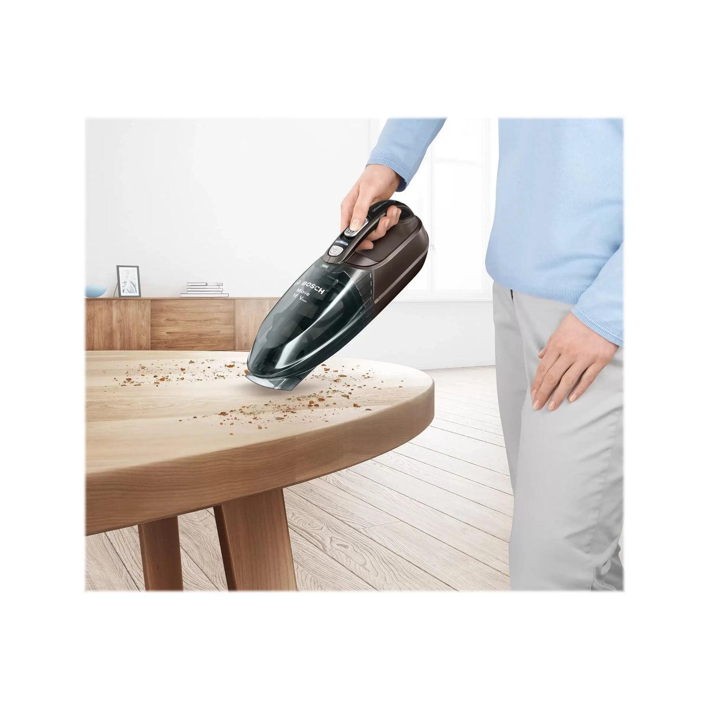Bosch | Vacuum cleaner - cordless | BHN16L | Handheld | Dry | Operating Autonomy 40 min | Grey
