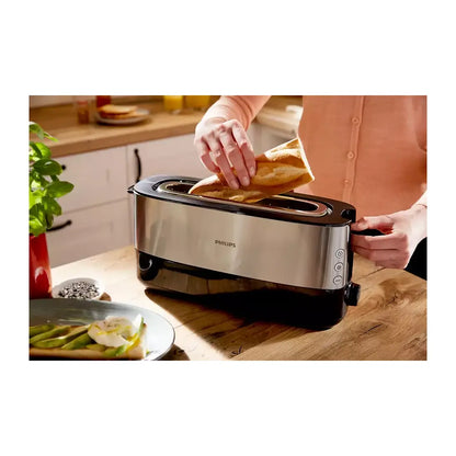 Philips | Toaster | HD2692/90 Viva Collection | 950 W | Black