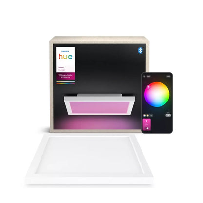 Philips Hue Surimu Panel Square Small | 2000-6500 K, Hue White and Color Ambiance
